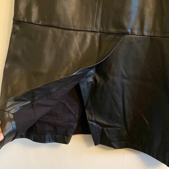 STAUD Laurel Vegan Leather Skirt - Picture 14 of 15